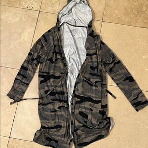 Torrid Super Soft Camouflage Knit Jacket